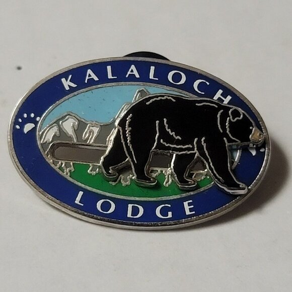 KALALOCH LODGE ALASKA TRAVEL PIN Bear moves p09 - Picture 1 of 4